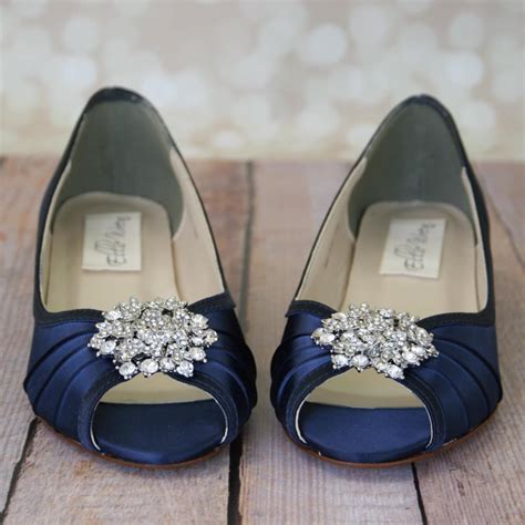 navy blue summer shoes.